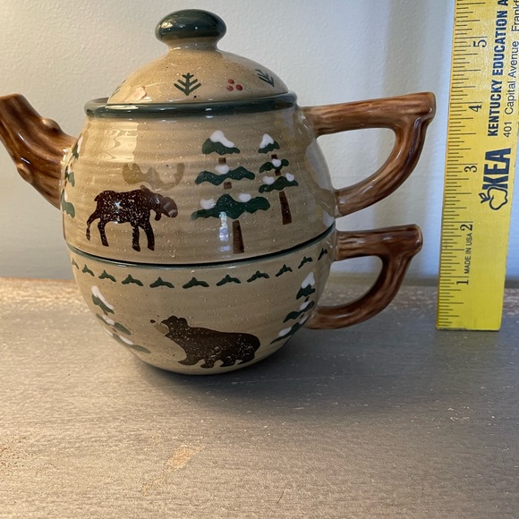 Williams Sonoma Single-Serve Tea Pot and Cup - Picture 5 of 7